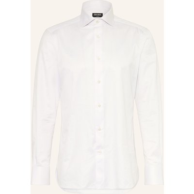 Zegna Hemd Regular Fit lila