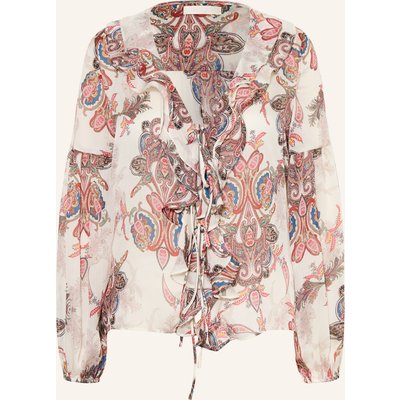 Guess Bluse Emy Mit Volants rosa