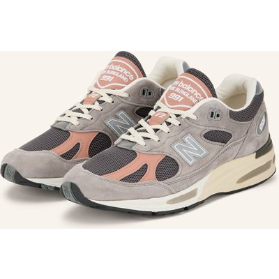 New Balance Sneaker Made In Uk 991 v2 grau