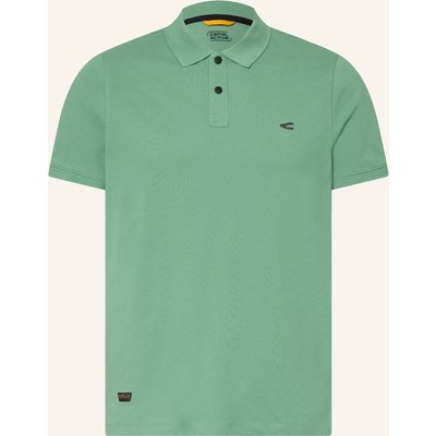 Camel Active Piqué-Poloshirt gruen