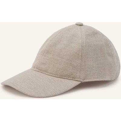 Tiger Of Sweden Leinen-Cap Hent weiss