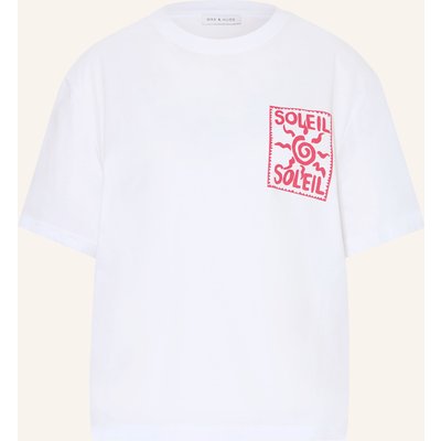 Mrs & Hugs T-Shirt weiss