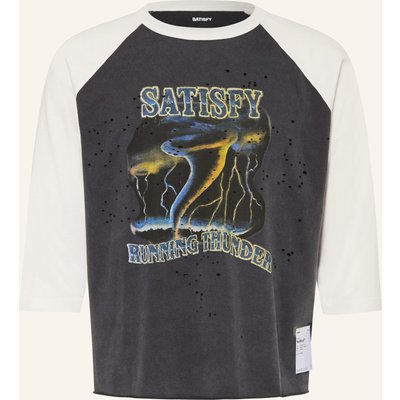 Satisfy Laufshirt Mothtech weiss