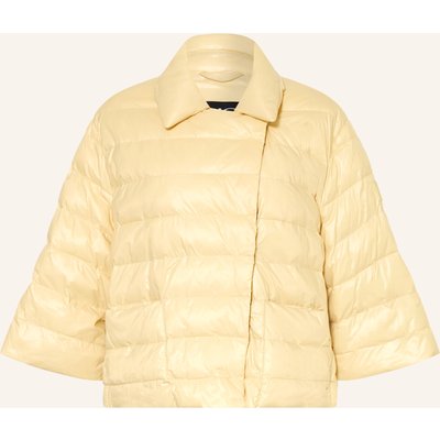 Luisa Cerano Steppjacke Mit 3/4-Arm gelb