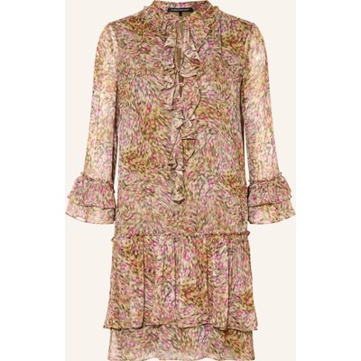 Luisa Cerano Kleid Mit Rüschen Und Volants rosa