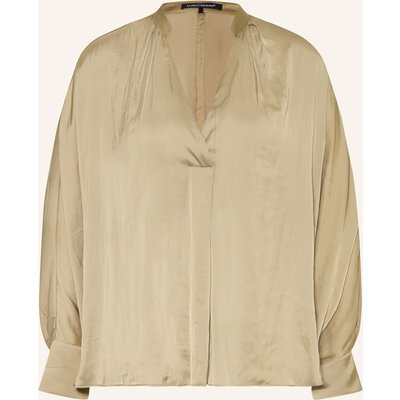 Luisa Cerano Blusenshirt Aus Satin gruen