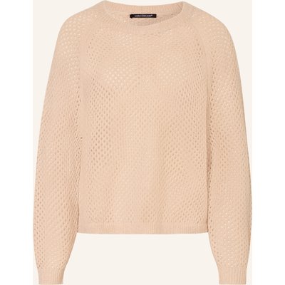 Luisa Cerano Pullover Mit Glitzergarn rosa