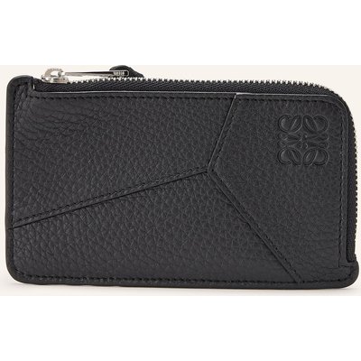 Loewe Kartenetui Puzzle Edge schwarz