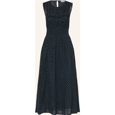 Neo Noir Kleid Myrna Mit Rüschen schwarz