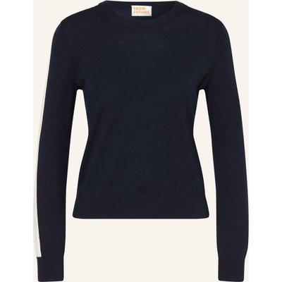 From Future Pullover Aus Merinowolle blau