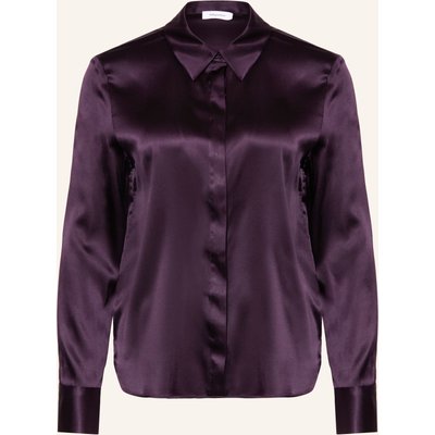 Darling Harbour Hemdbluse Aus Seide lila