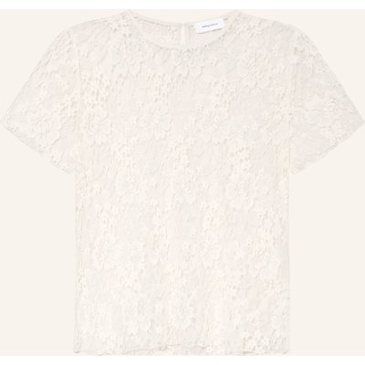 Darling Harbour Blusenshirt Aus Spitze weiss