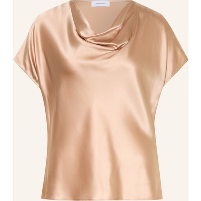 Darling Harbour Blusenshirt Aus Seide braun