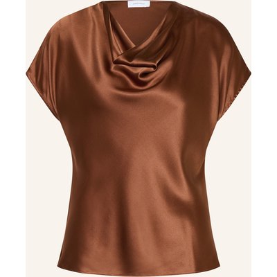 Darling Harbour Blusenshirt Aus Seide braun
