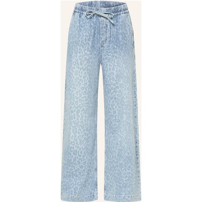 Lala Berlin Wide Leg Jeans Paloma blau