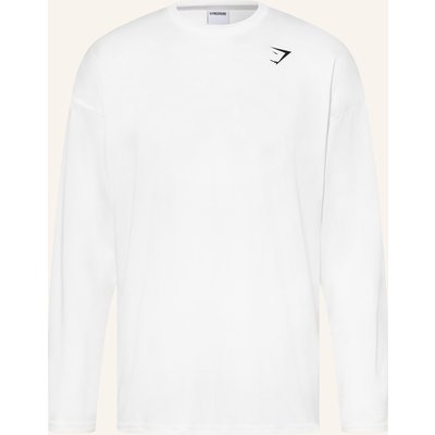 Gymshark Longsleeve Arrival weiss