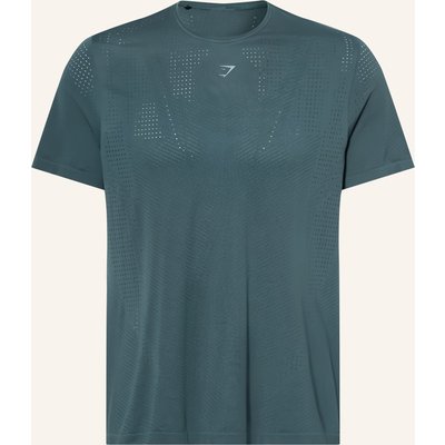 Gymshark Laufshirt Seamless blau