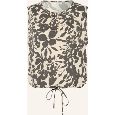 Marc O'polo Blusentop Aus Jersey grau
