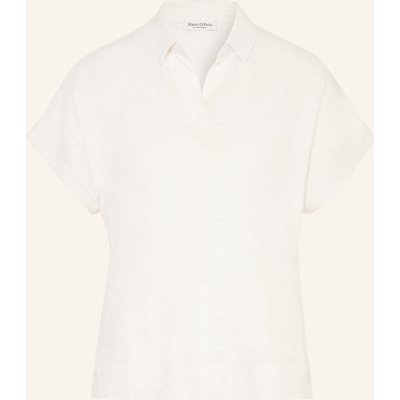 Marc O'polo Jersey-Poloshirt weiss