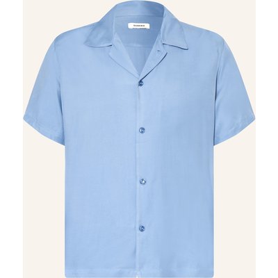 Sandro Resorthemd Regular Fit blau