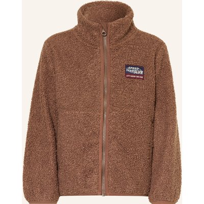 S.Oliver Red Teddyfell-Jacke braun