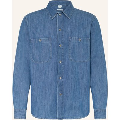 Arket Jeanshemd Relaxed Fit blau
