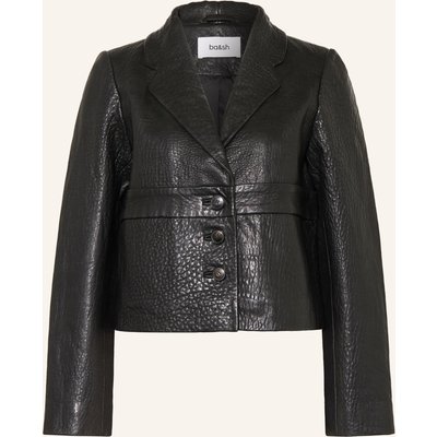 Ba&Sh Lederjacke Borfeo schwarz