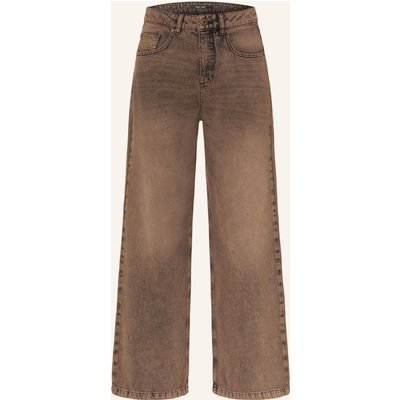 Marc Aurel Wide Leg Jeans braun