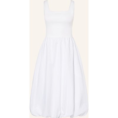 Rich & Royal Kleid Im Materialmix weiss
