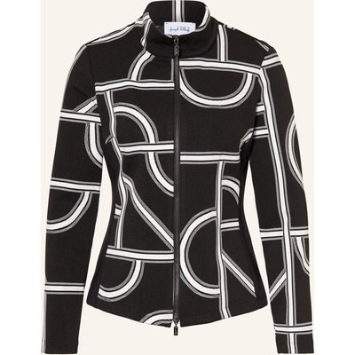 Joseph Ribkoff Sweatjacke Im Materialmix schwarz