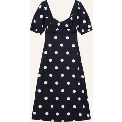 Reiss Leinenkleid Astrid blau