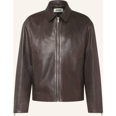 Drykorn Lederjacke Rikko braun