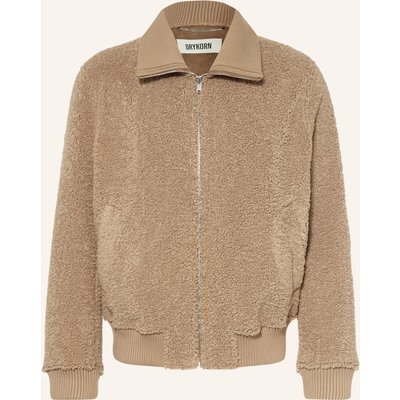 Drykorn Teddyfell-Jacke Gralon beige