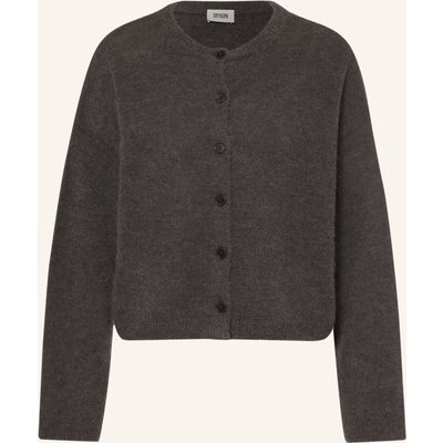 Drykorn Strickjacke Marweni Mit Alpaka grau