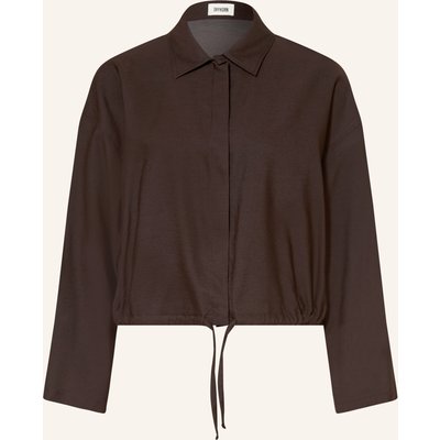 Drykorn Hemdbluse Fionel braun