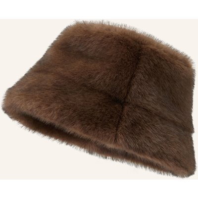 Mrs & Hugs Bucket - Hat braun