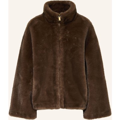 Lilienfels Kunstfell-Jacke Zum Wenden braun