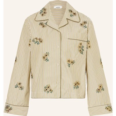 Sandro Bluse Mit Pailletten gruen