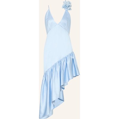 Sandro Cocktailkleid Mit Rüschen blau