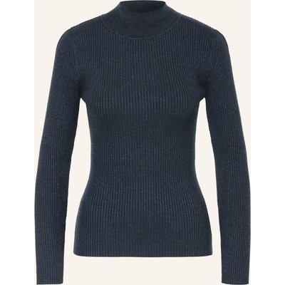 Marc Aurel Pullover Mit Glitzergarn blau