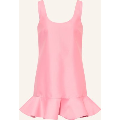 Self-Portrait Cocktailkleid Mit Volants pink