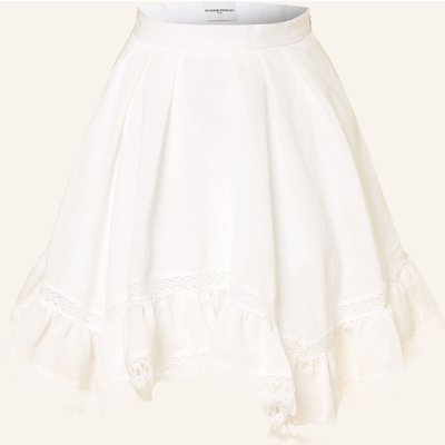 Claudie Pierlot Rock Mit Leinen weiss