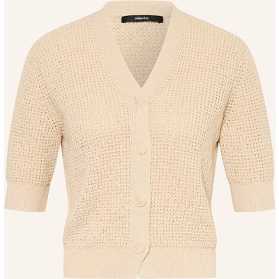 Someday Strickjacke Temmy Mit 3/4-Arm beige