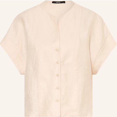 Someday Blusenshirt Zanovia Aus Leinen beige