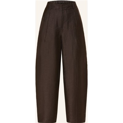 Someday 7/8-Hose Cisilia Barrel Aus Leinen braun