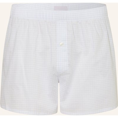 Hanro Web-Boxershorts Fancy Woven blau
