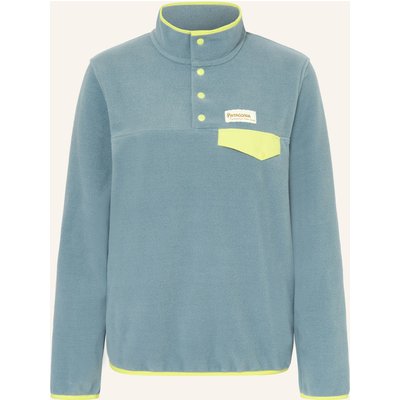 Patagonia Fleece-Troyer Snap blau