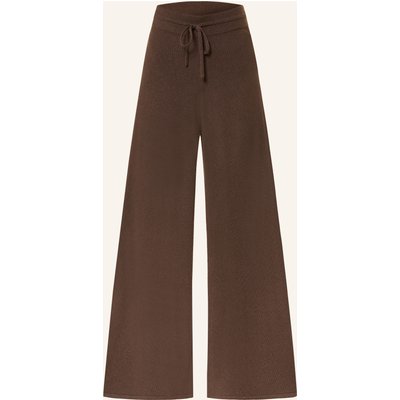 Lilienfels Strickhose Mit Cashmere braun
