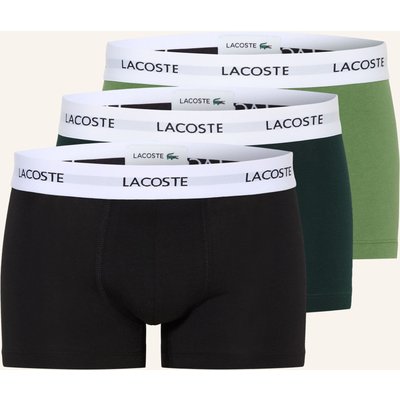 Lacoste 3er-Pack Boxershorts gruen