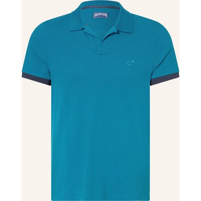 Vilebrequin Piqué-Poloshirt Palatin Regular Fit blau